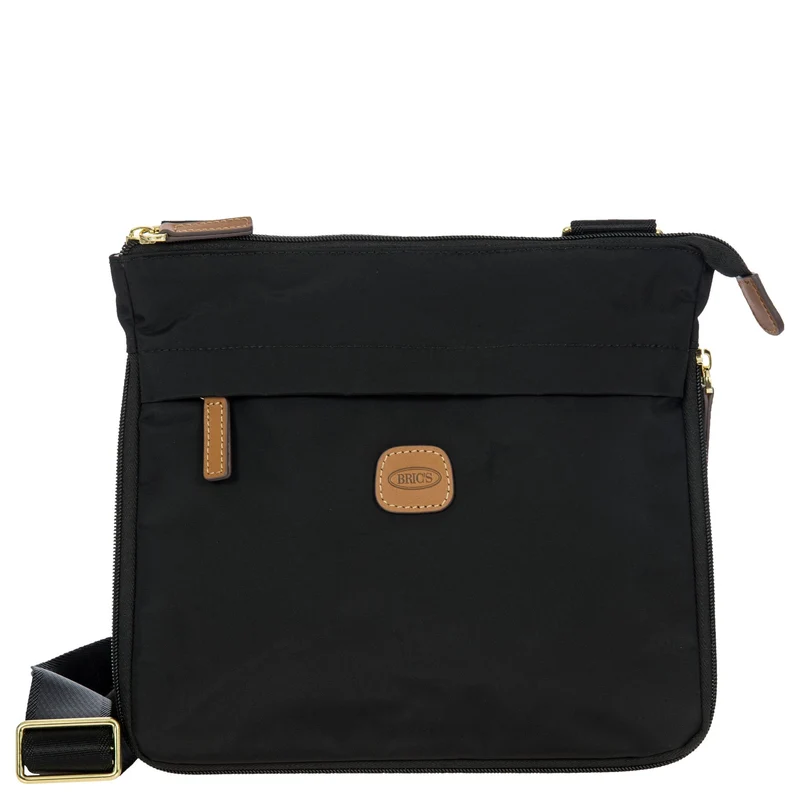 Brics X-Bag - Bolso bandolera 26 cm expandible (black)