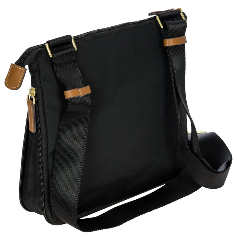 Brics X-Bag - Bolso bandolera 26 cm expandible (black)