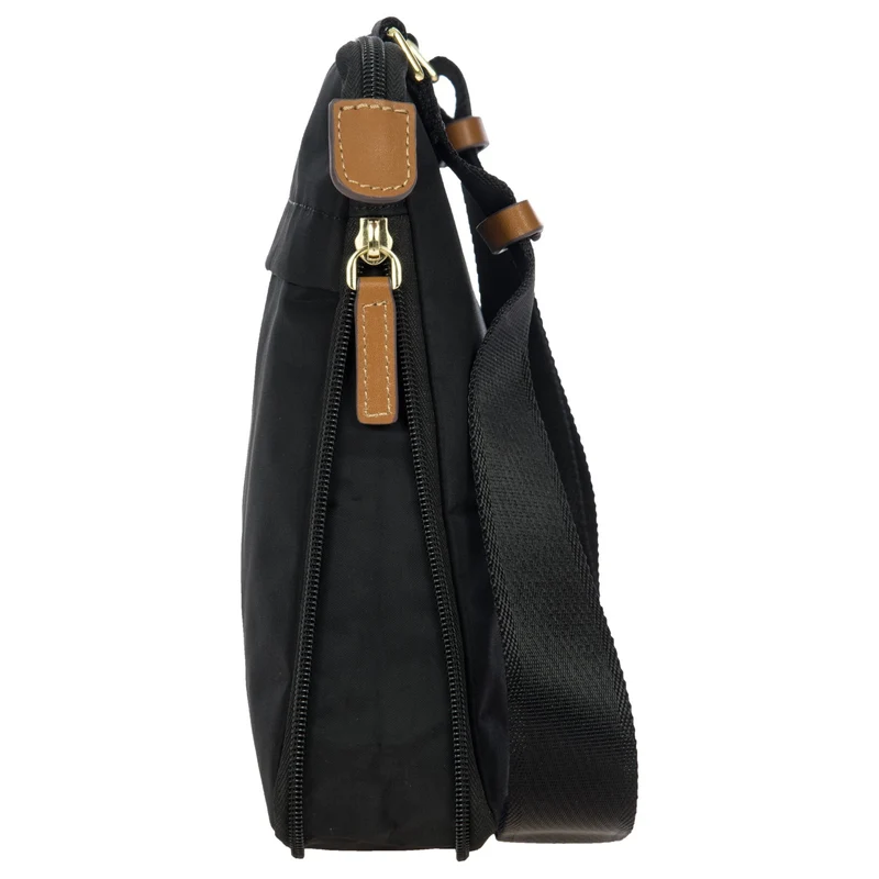 Brics X-Bag - Bolso bandolera 26 cm expandible (black)