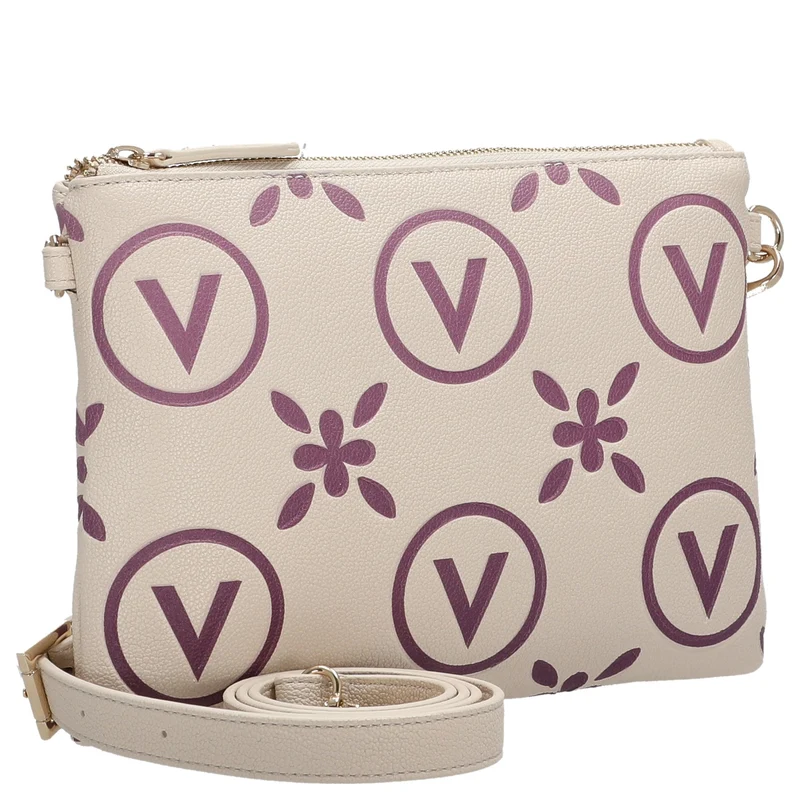 Valentino Bags Samba Re Print - Bolso bandolera 24 cm (ecru/rosa)