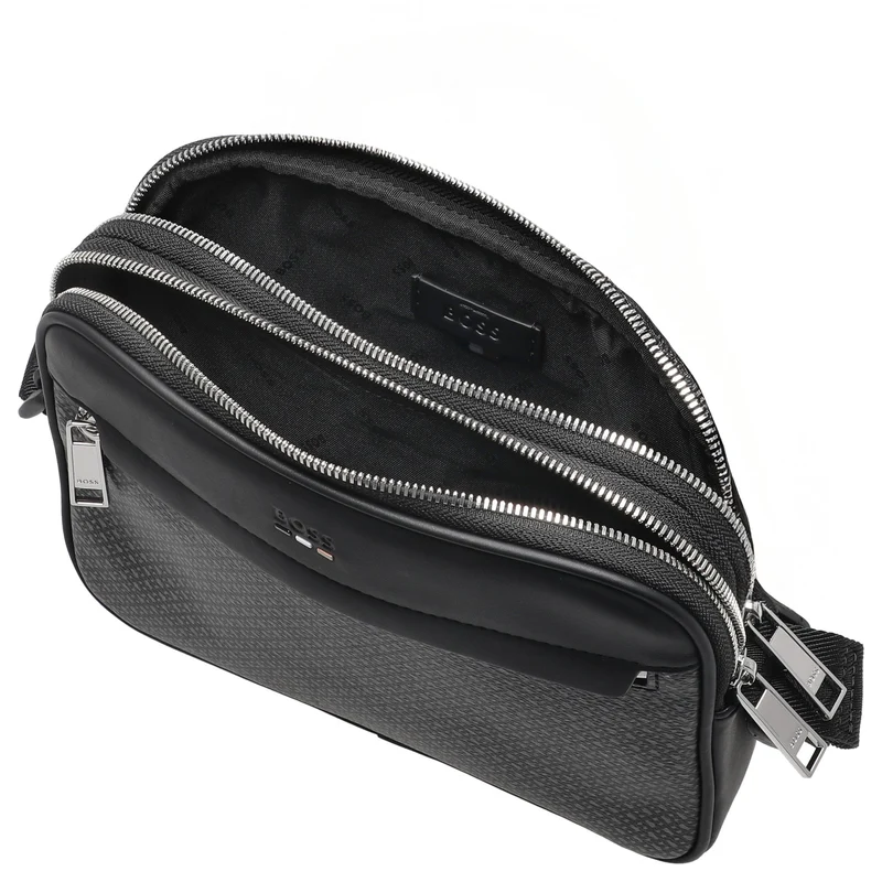 BOSS Ray MN Double - Bolso bandolera 23 cm (black)