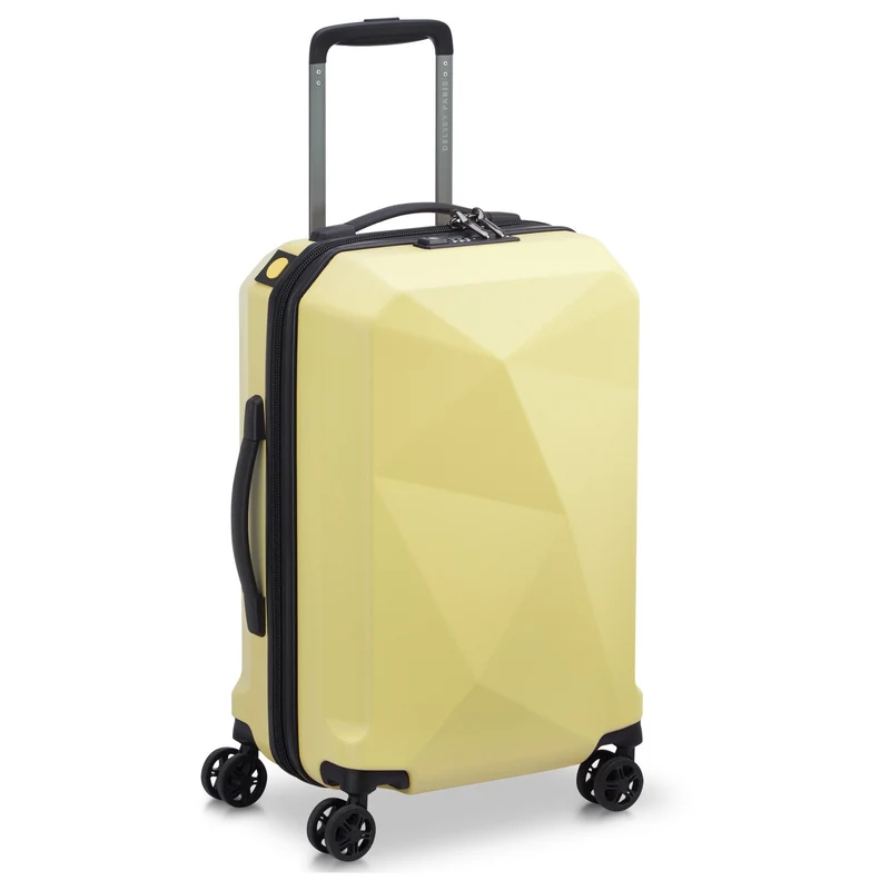 Delsey Paris Karat 2.0 - Trolley de cabina con 4 ruedas S 55 cm (hellgelb)