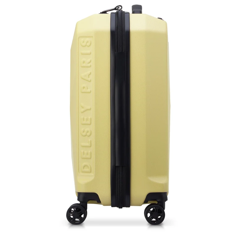 Delsey Paris Karat 2.0 - Trolley de cabina con 4 ruedas S 55 cm (hellgelb)