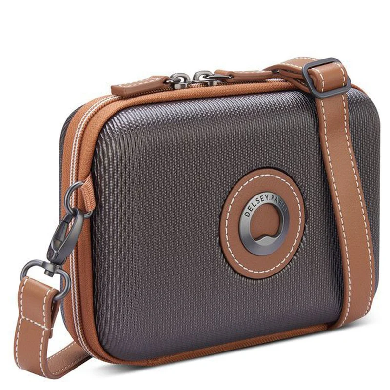 Delsey Paris Chatelet Air 2.0 Clutch - Bolso bandolera 18 cm (braun)