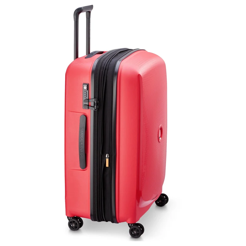 Delsey Paris Belmont Plus - Trolley de 4 ruedas 71 cm expandible (orange)