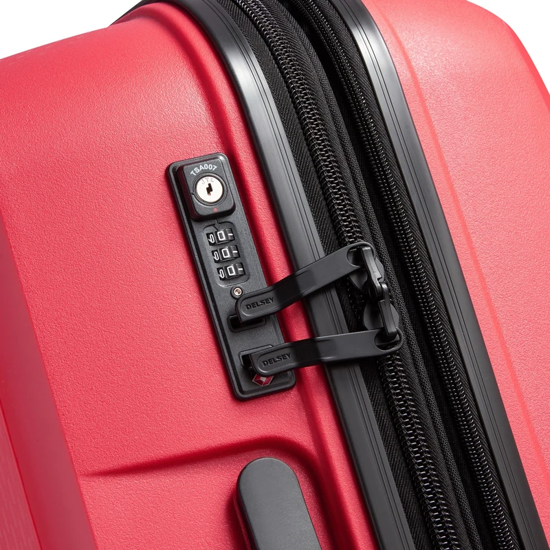 Delsey Paris Belmont Plus - Trolley de 4 ruedas 71 cm expandible (orange)