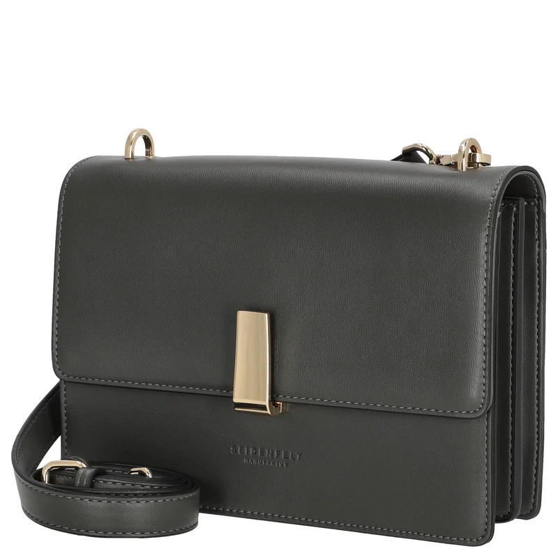 Seidenfelt Flen Crossbody - Bolso bandolera 22 cm (antracite/gold)