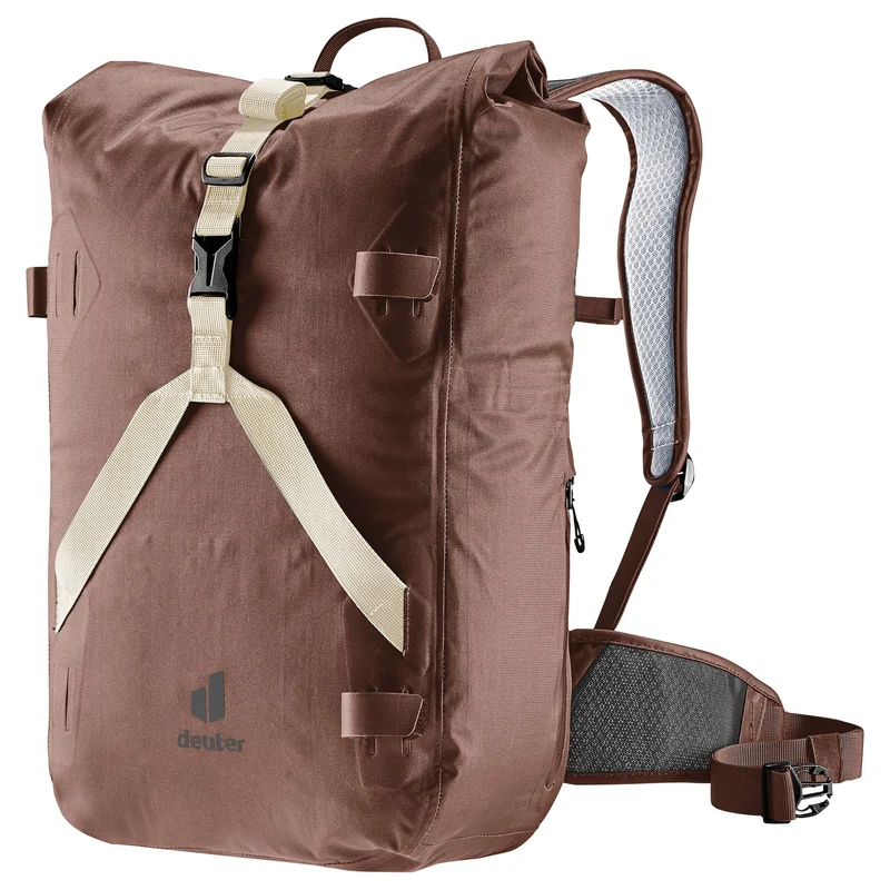 Deuter Amager 25+5 - mochila impermeable para bicicleta 15" 48 cm (raisin)