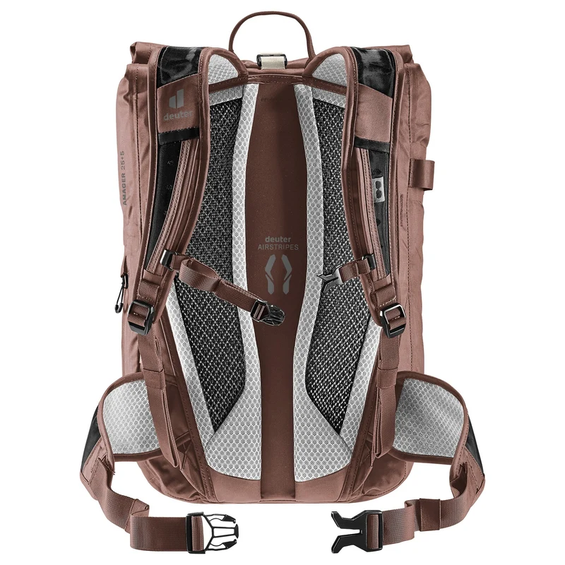 Deuter Amager 25+5 - mochila impermeable para bicicleta 15" 48 cm (raisin)