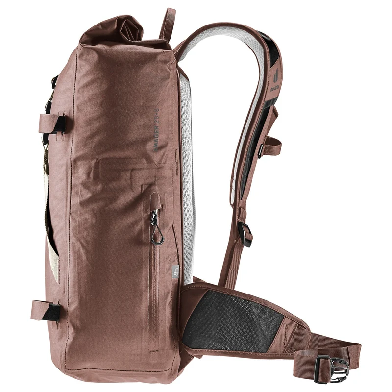 Deuter Amager 25+5 - mochila impermeable para bicicleta 15" 48 cm (raisin)