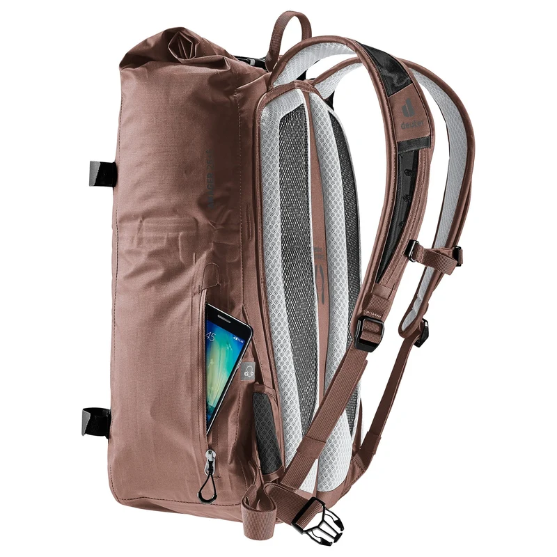 Deuter Amager 25+5 - mochila impermeable para bicicleta 15" 48 cm (raisin)