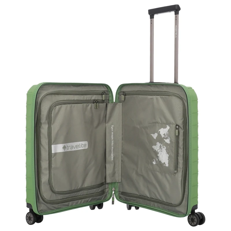 Travelite Mooby - Trolley de cabina con 4 ruedas S 55 cm (grün)