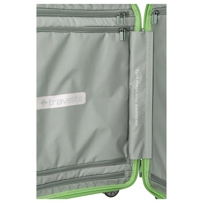 Travelite Mooby - Trolley de cabina con 4 ruedas S 55 cm (grün)