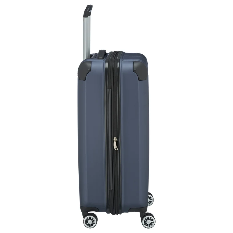 Travelite City - Trolley de 4 ruedas erw. M 68 cm (marine)