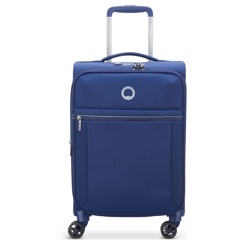 Delsey Paris Brochant 2.0 - Trolley de cabina S 4 ruedas 55 cm expandible (blau)