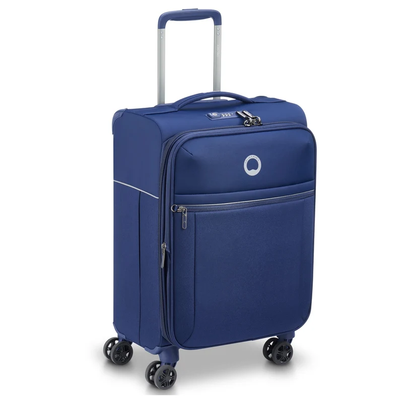 Delsey Paris Brochant 2.0 - Trolley de cabina S 4 ruedas 55 cm expandible (blau)