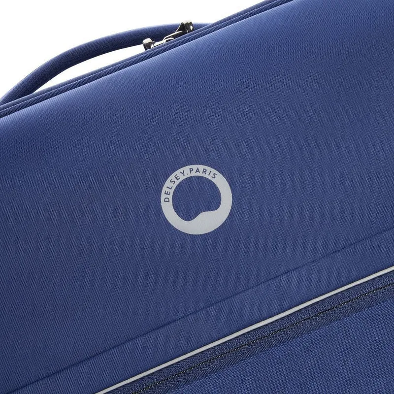 Delsey Paris Brochant 2.0 - Trolley de cabina S 4 ruedas 55 cm expandible (blau)