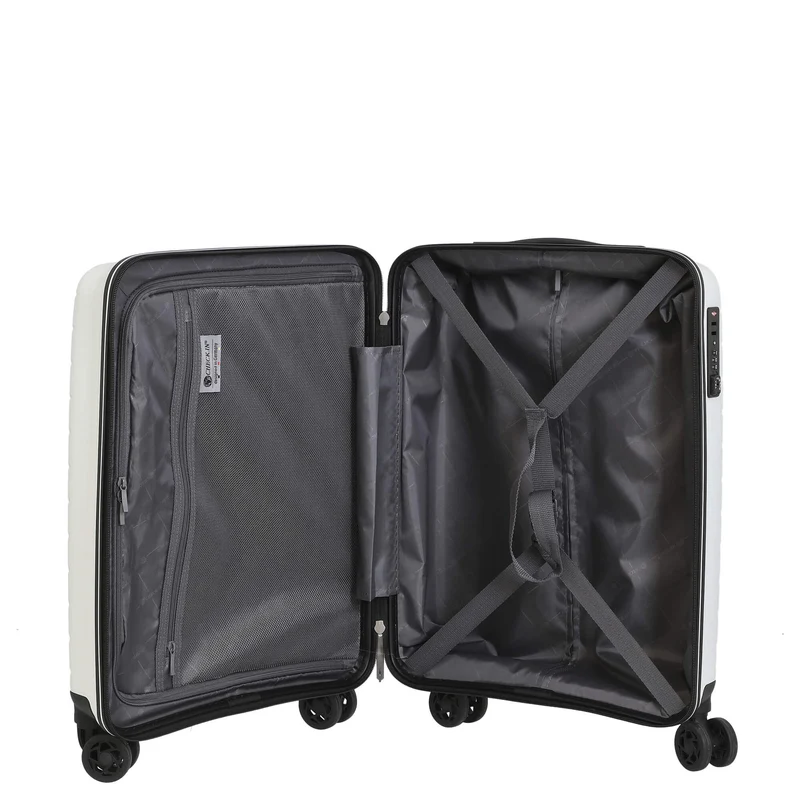CHECK.IN Orlando - Trolley de cabina con 4 ruedas 55 cm (weiß)