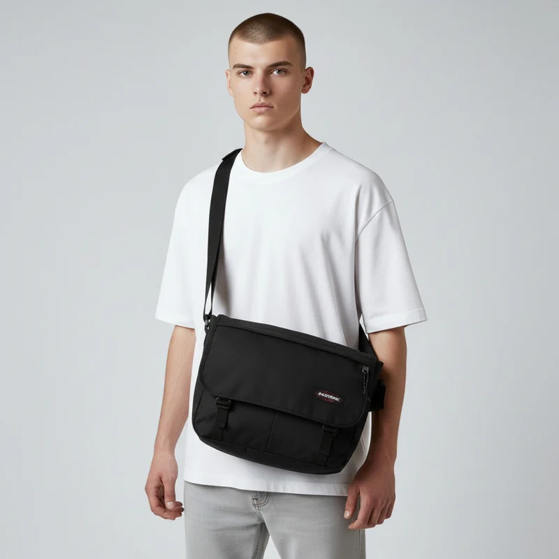 Eastpak Delegate + - Bolso de hombro 17" 38.5 cm (black)