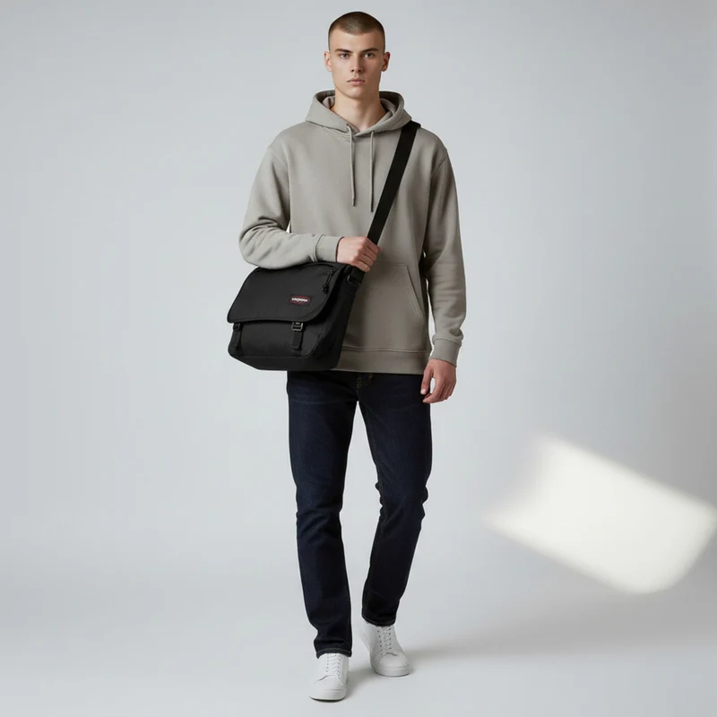Eastpak Delegate + - Bolso de hombro 17" 38.5 cm (black)