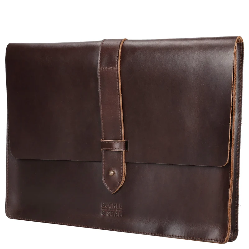Buckle & Seam Aspen - Funda para portátil 13" 32 cm (brown)