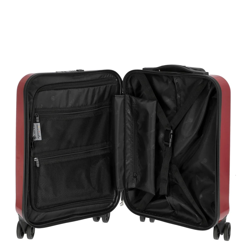 CHECK.IN London 2.0 - Trolley de 4 ruedas 50 cm (beere)