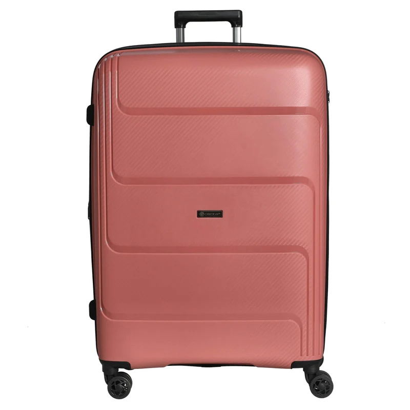 CHECK.IN St. Louis - Trolley de 4 ruedas 77 cm expandible (altrosa)