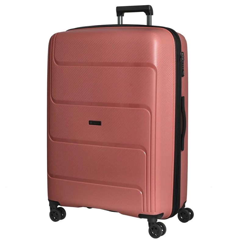 CHECK.IN St. Louis - Trolley de 4 ruedas 77 cm expandible (altrosa)
