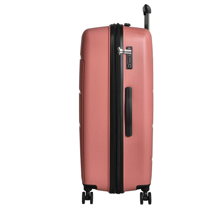CHECK.IN St. Louis - Trolley de 4 ruedas 77 cm expandible (altrosa)