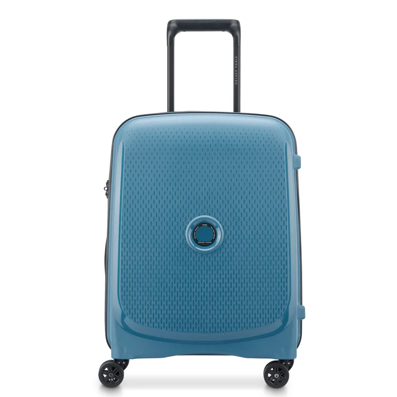 Delsey Paris Belmont Plus Slim Line - Trolley de cabina de 4 ruedas 55 cm (blau)