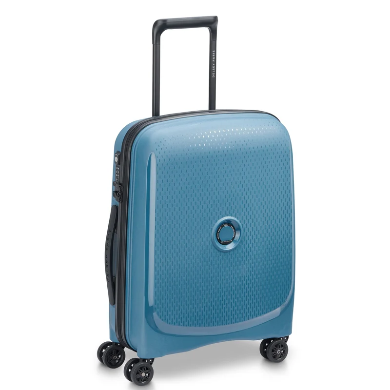 Delsey Paris Belmont Plus Slim Line - Trolley de cabina de 4 ruedas 55 cm (blau)