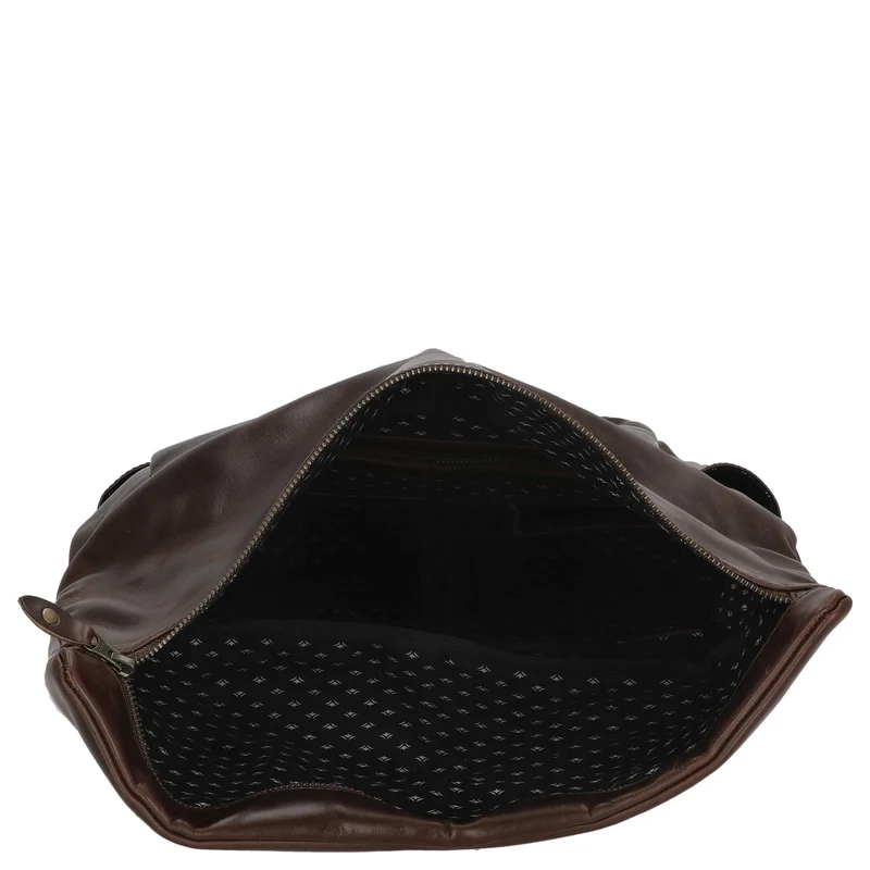 Buckle & Seam Norman - Mochila Rolltop 61 cm (braun/blau)