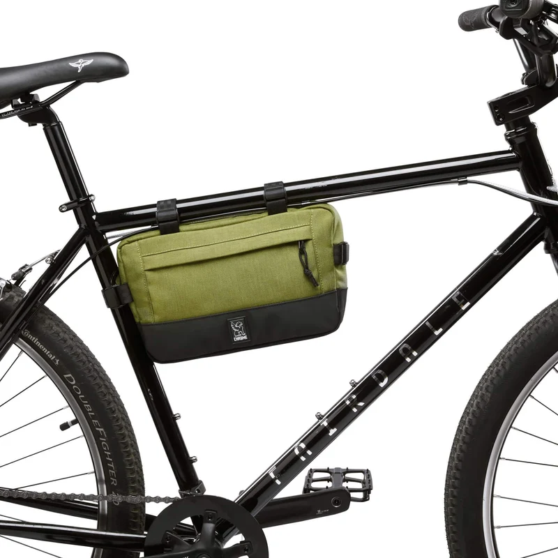 Chrome Doubletrack Bike Medium 4 - Bolsa de cuadro 28.5 cm (olive branch)