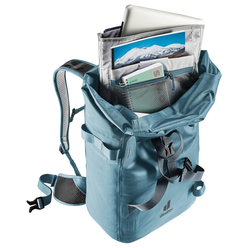 Deuter Amager 25+5 - mochila impermeable para bicicleta 15" 48 cm (atlantic)