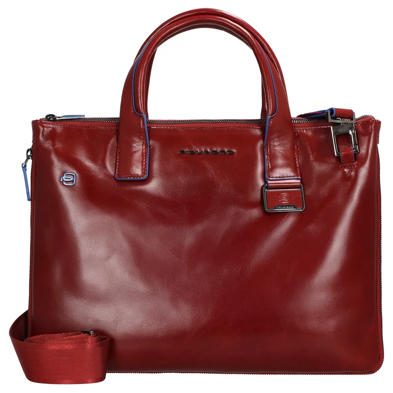 Piquadro Blue Square - Bolsa para portátil 14" 37 cm (red)