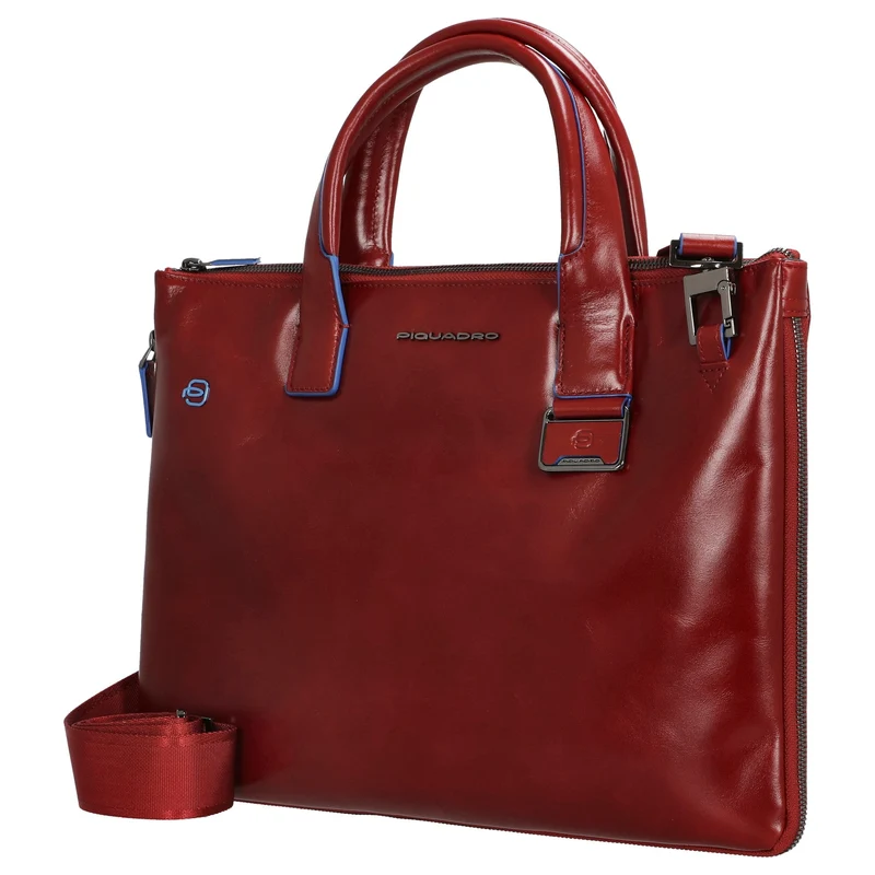 Piquadro Blue Square - Bolsa para portátil 14" 37 cm (red)