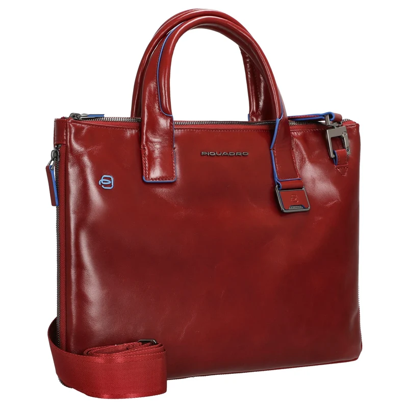 Piquadro Blue Square - Bolsa para portátil 14" 37 cm (red)