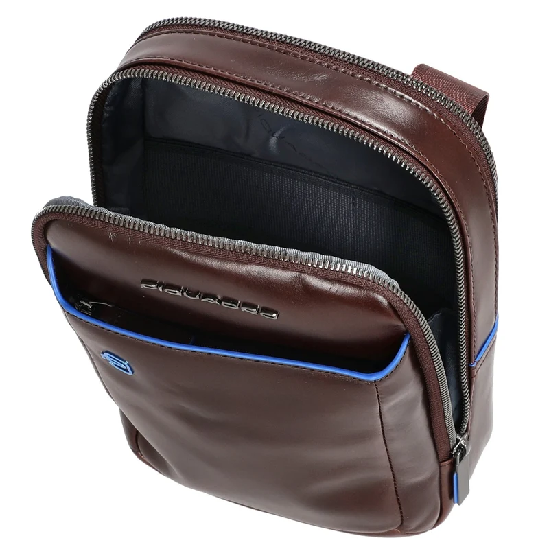 Piquadro Blue Square - Bandolera 23 cm (mahogany)