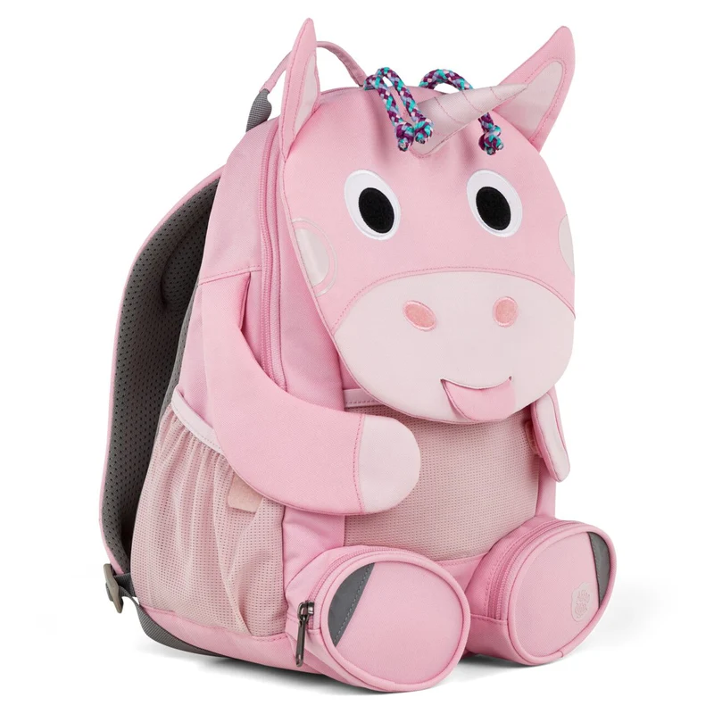 Affenzahn "Große Freunde" - Mochila de jardín de infancia para 3-5 años (Unicornio)