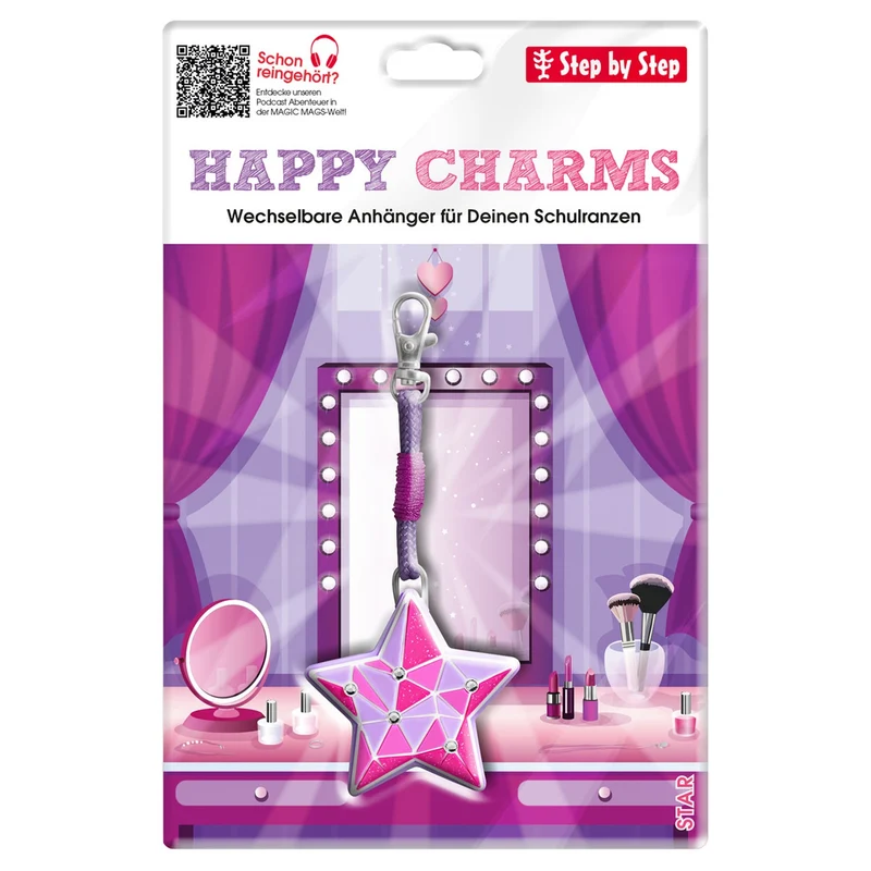 Step by Step HAPPY Charms - Colgante (Star)