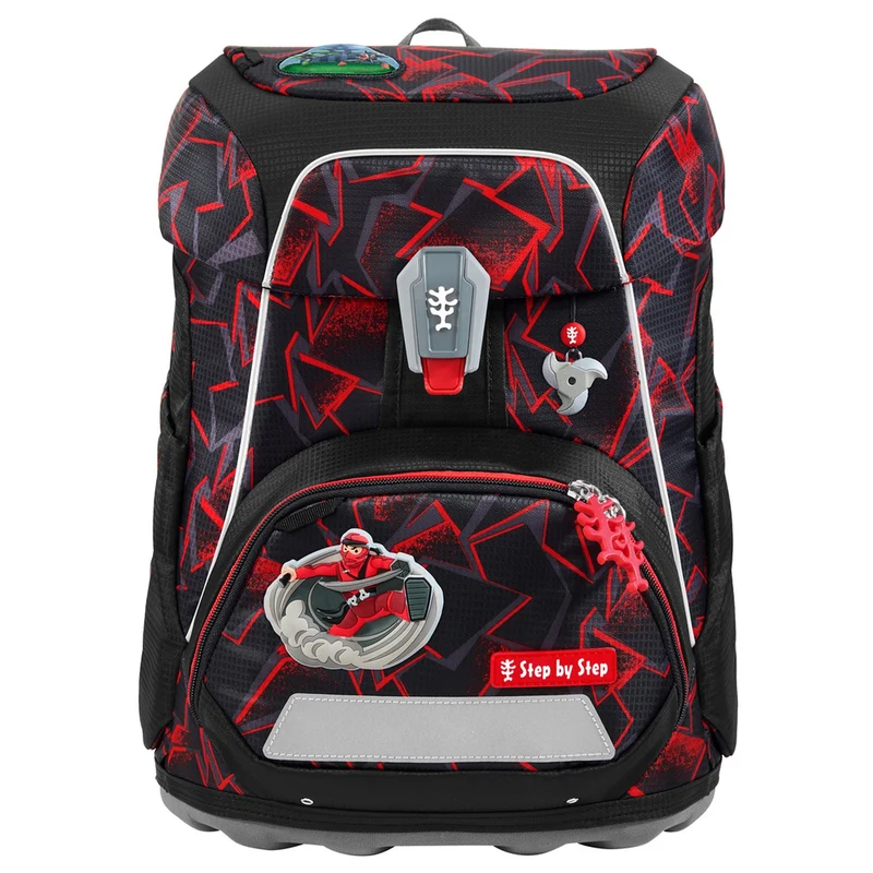 Step by Step Fit - Mochila escolar Set 5tlg. (Ninja Yuma)