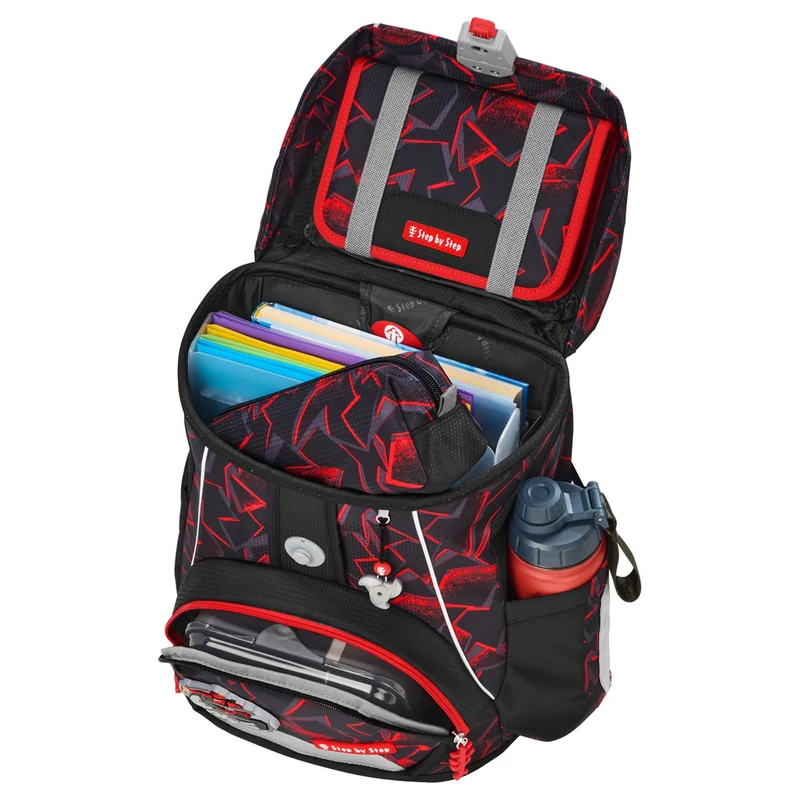 Step by Step Fit - Mochila escolar Set 5tlg. (Ninja Yuma)