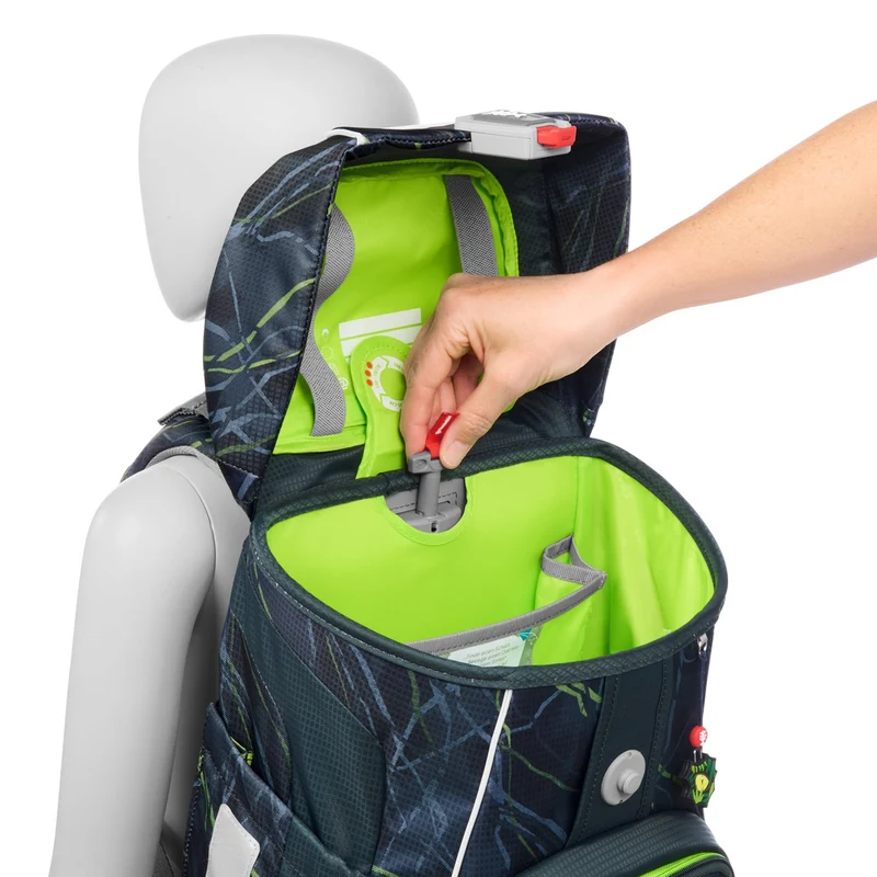 Step by Step Fit - Set de mochila escolar 5 piezas (Danger Cat Chiko)
