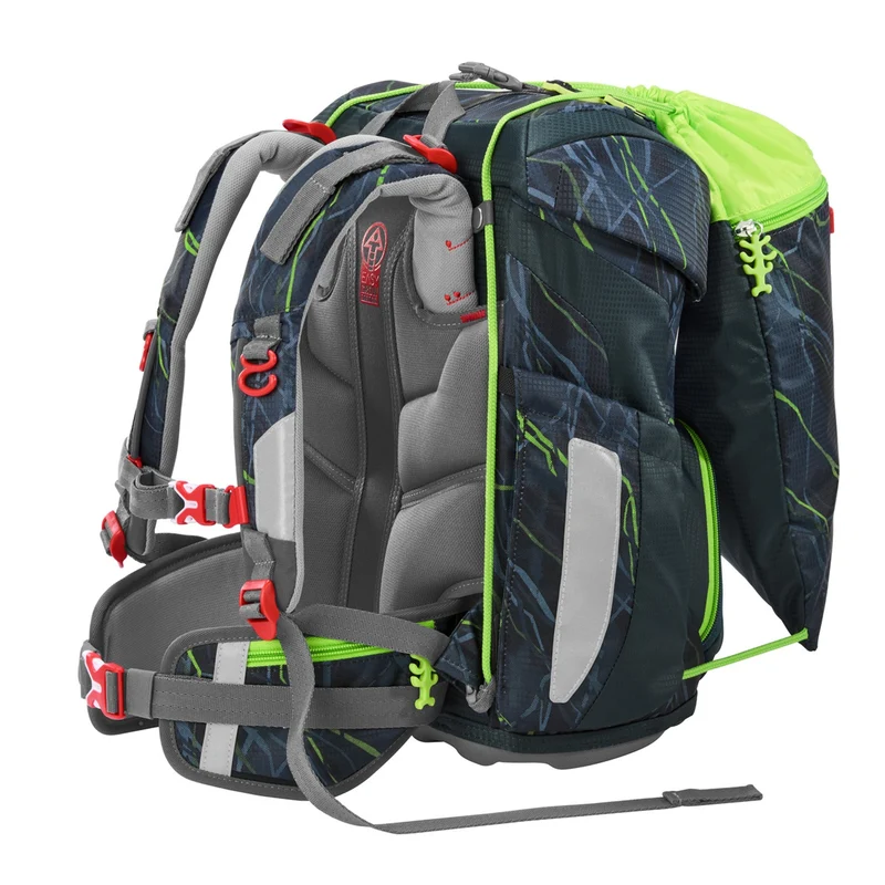 Step by Step Fit - Set de mochila escolar 5 piezas (Danger Cat Chiko)