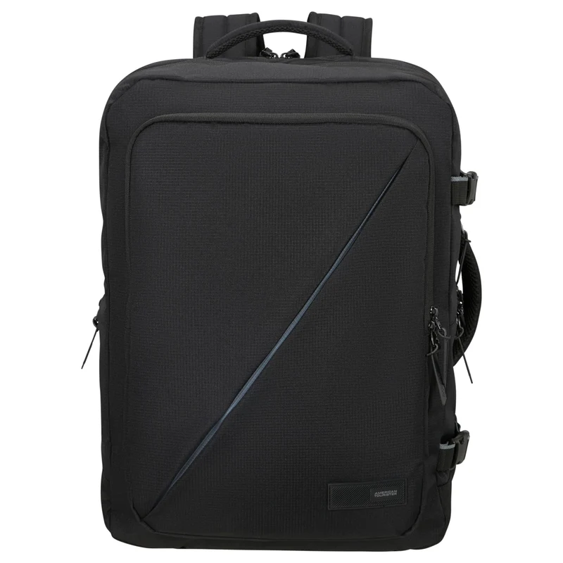 American Tourister Take2Cabin - Mochila de viaje 17.3" L 55 cm expandible (schwarz)