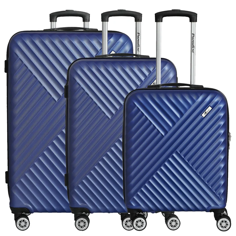 Paradise by CHECK.IN Kingston - Set de trolley con 4 ruedas 3 piezas (blau)