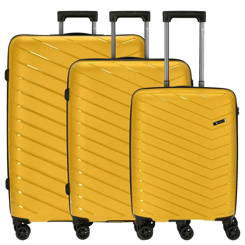 CHECK.IN Orlando - Set de trolley 3 piezas (gelb)