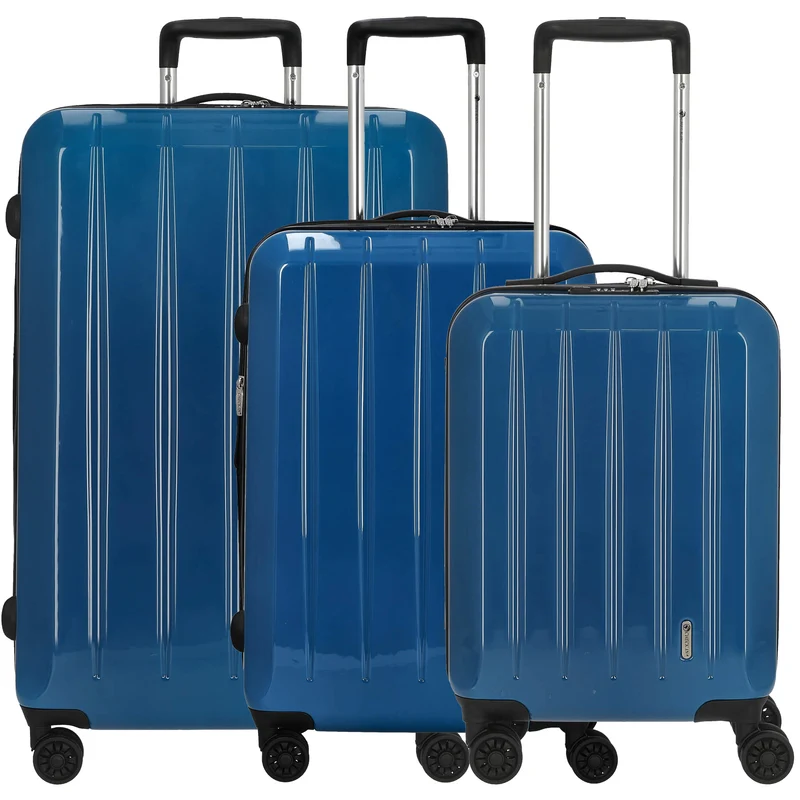 CHECK.IN London 2.0 Juego de trolley 3 piezas (blau)
