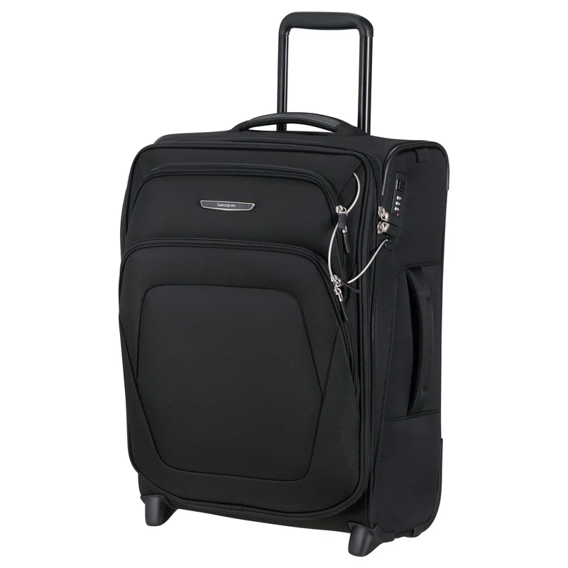 Samsonite Spark SNG 2 - Trolley de cabina con 2 ruedas 55/20 cm expandible (black)