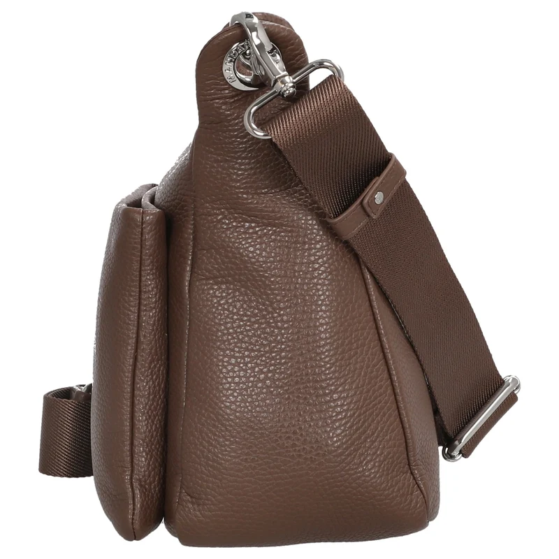 Mandarina Duck Mellow Leather - Bolso bandolera 36 cm (milk chocolate)